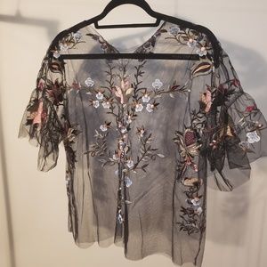 zara blouse